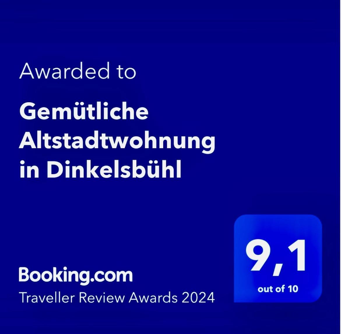 Gemuetliche Altstadtwohnung In Dinkelsbuehl Ngoại thất bức ảnh